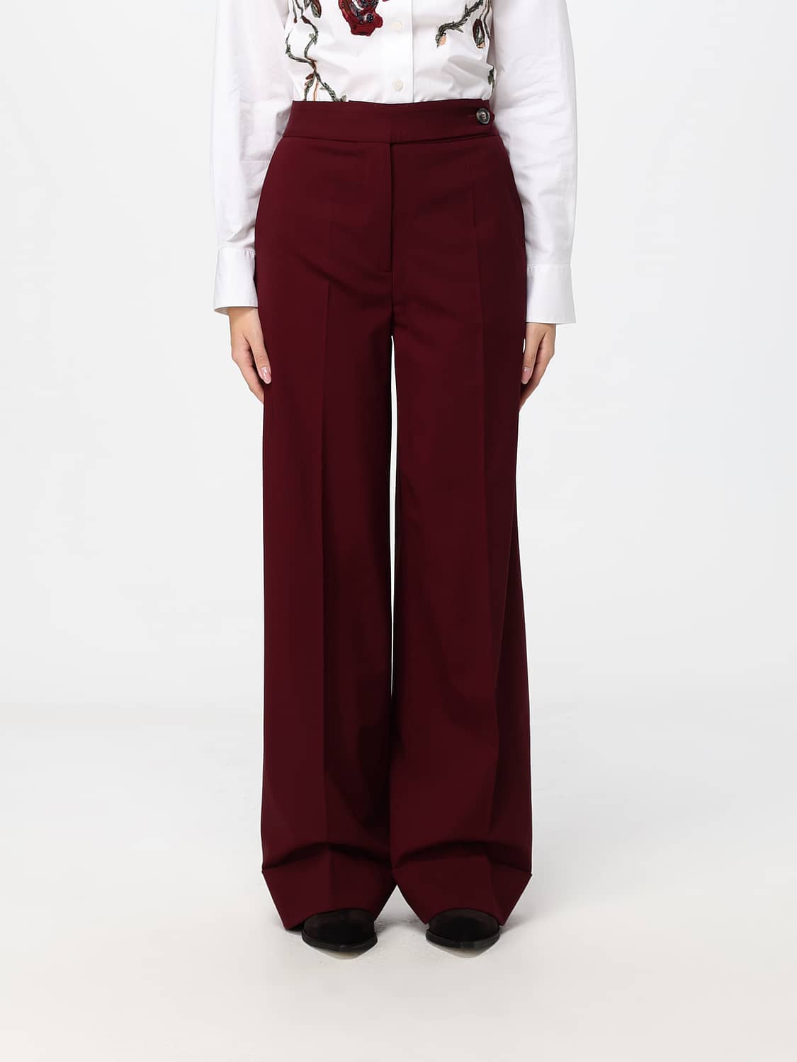 ANTONIO MARRAS HOSE: Hose damen Antonio Marras, Pflaume - Img 1