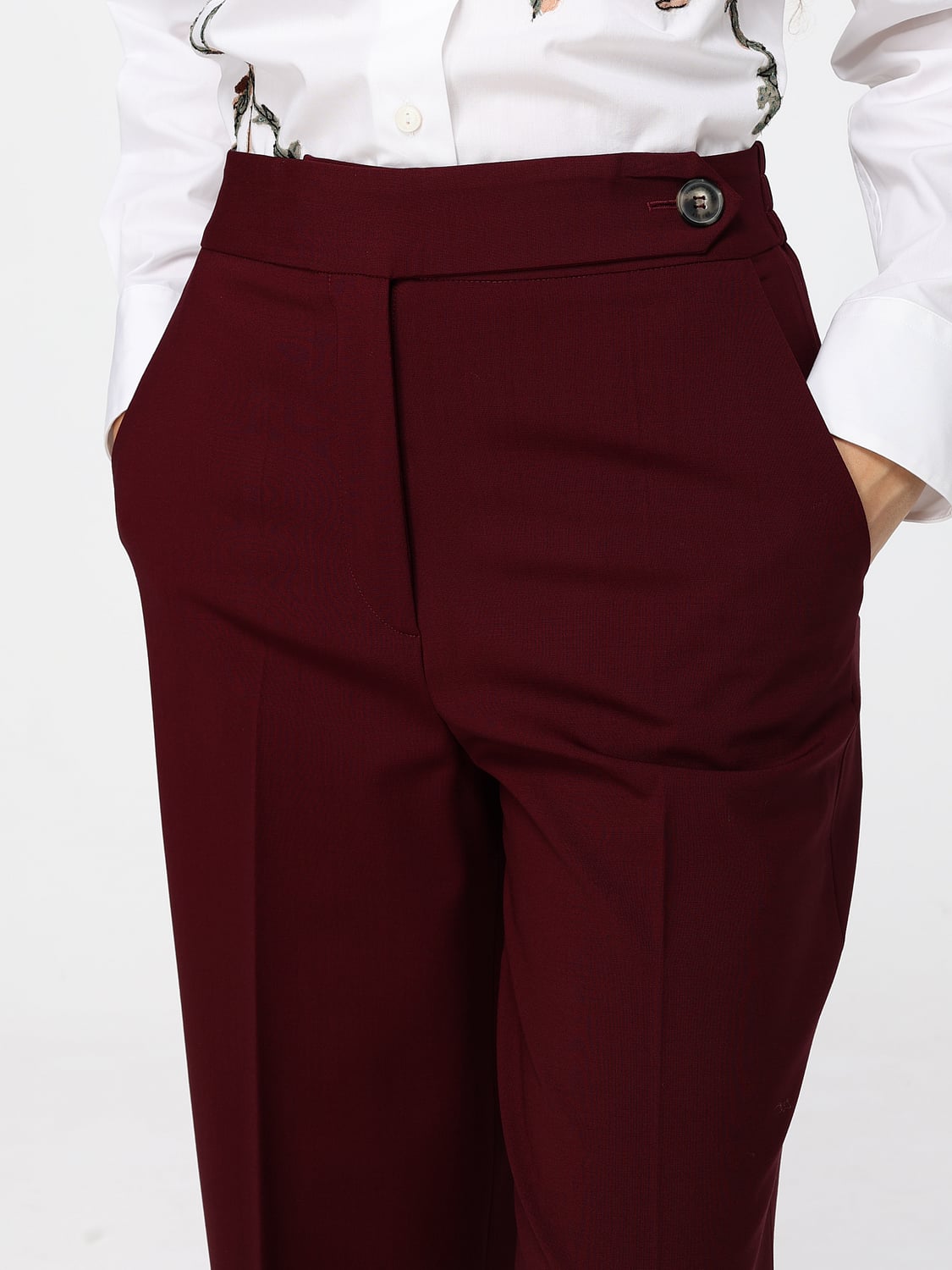 ANTONIO MARRAS HOSE: Hose damen Antonio Marras, Pflaume - Img 4