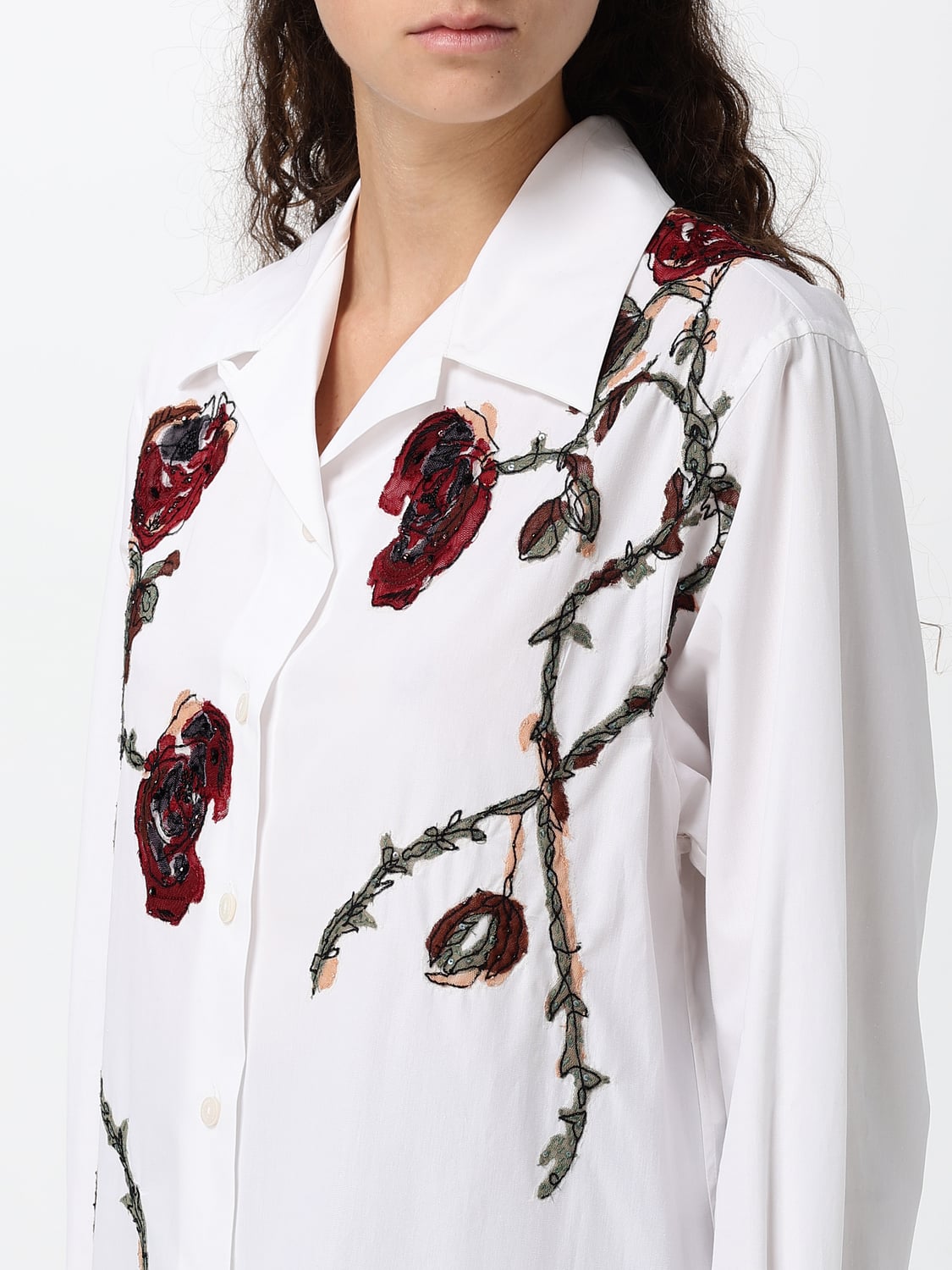 ANTONIO MARRAS HEMDBLUSE: Hemdbluse damen Antonio Marras, Weiß - Img 4