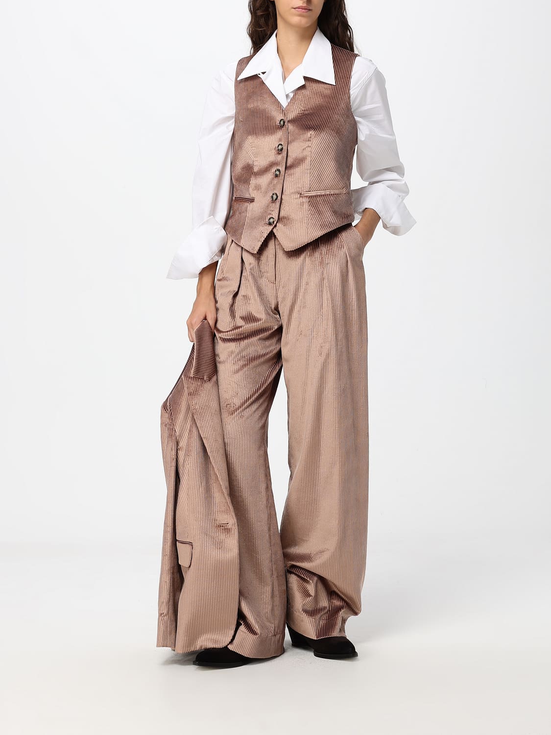 ANTONIO MARRAS HOSE: Hose damen Antonio Marras, Biscuit - Img 2