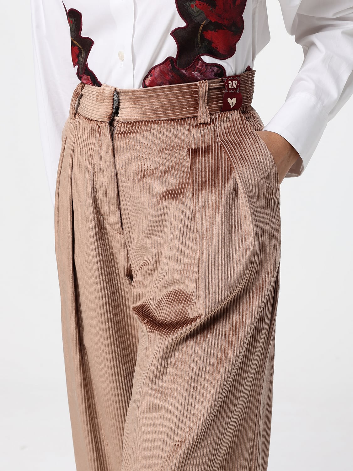 ANTONIO MARRAS HOSE: Hose damen Antonio Marras, Biscuit - Img 4