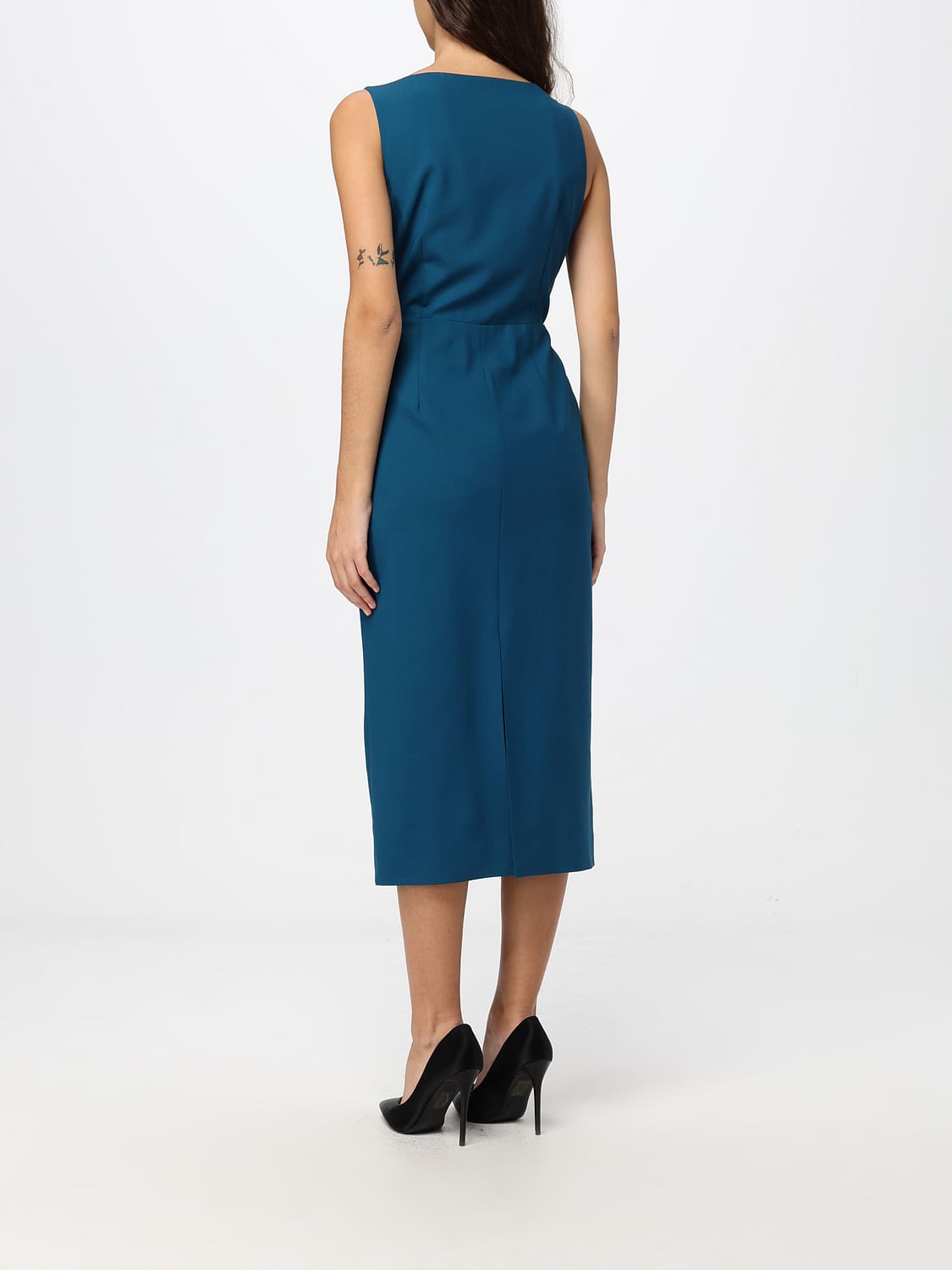 ANTONIO MARRAS KLEID: Kleid damen Antonio Marras, Petroleum Blue - Img 3