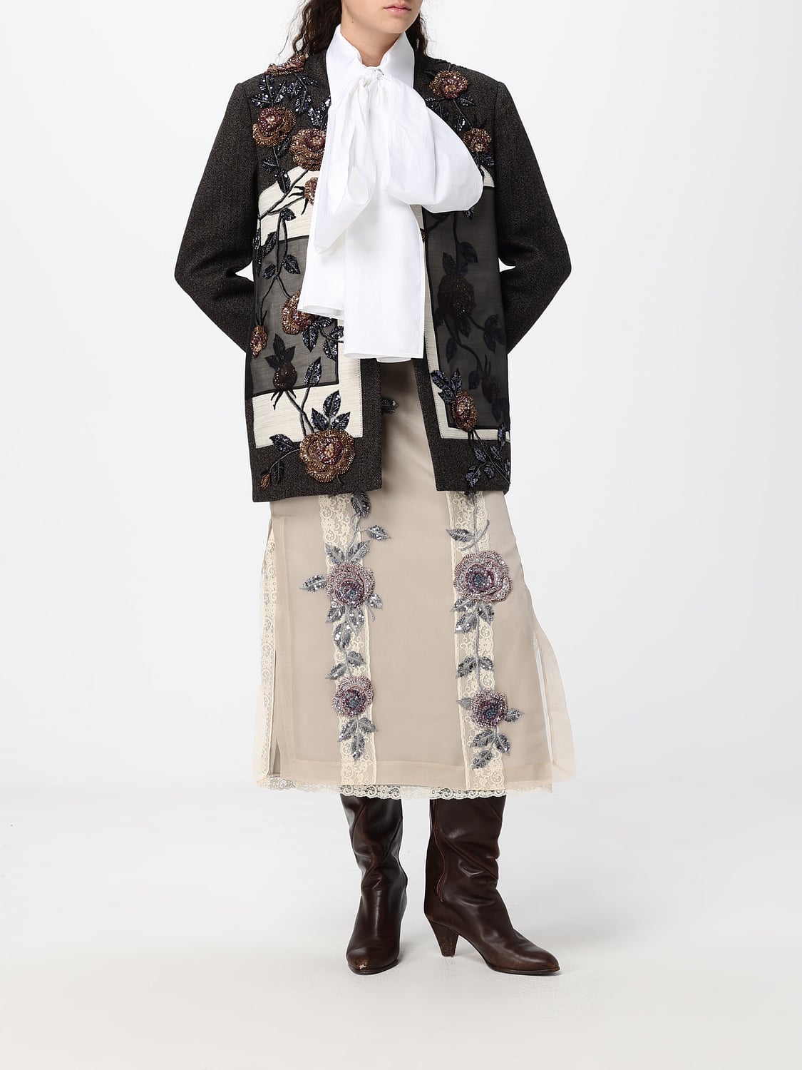 ANTONIO MARRAS ROCK: Rock damen Antonio Marras, Beige - Img 2