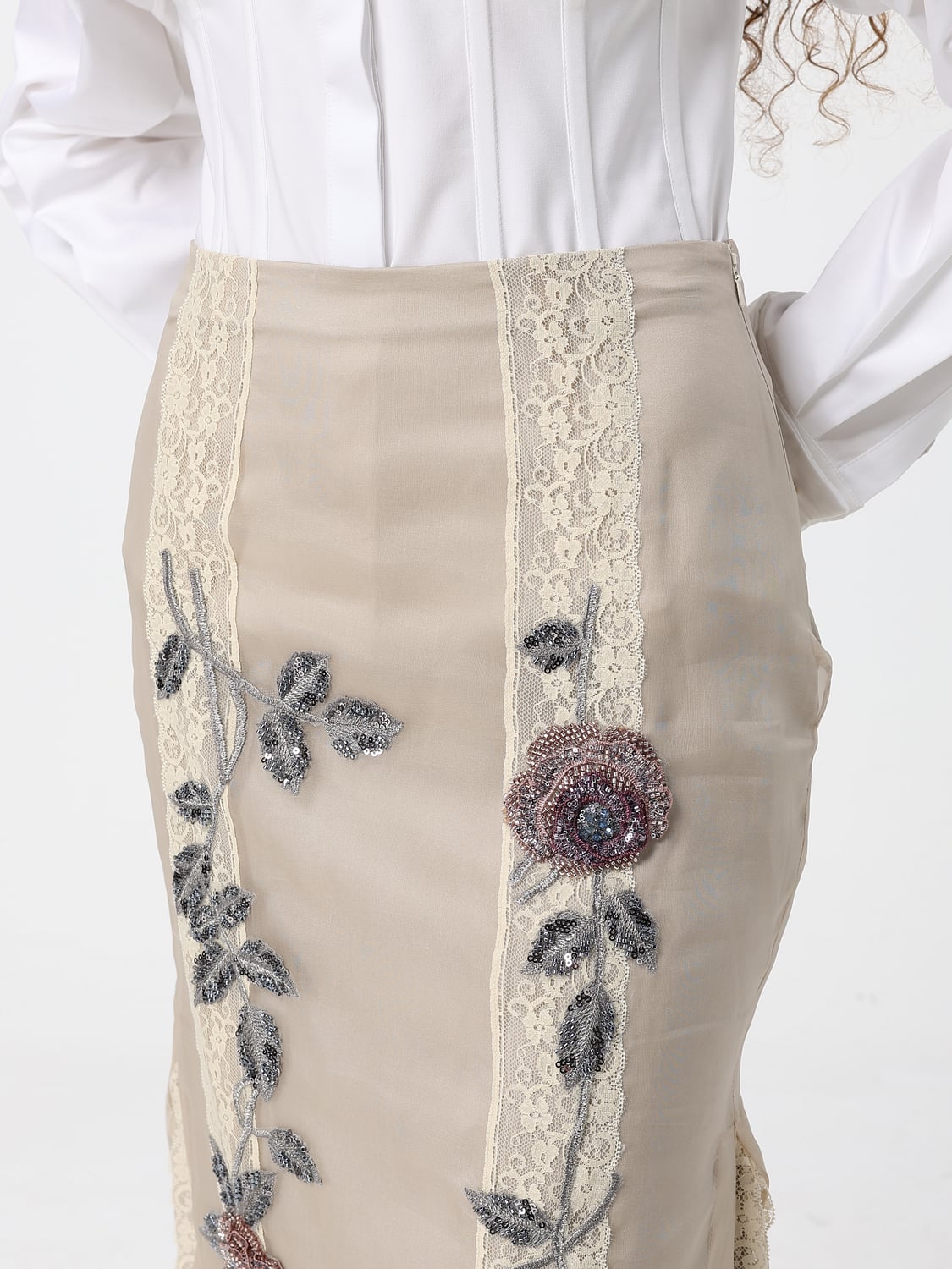 ANTONIO MARRAS ROCK: Rock damen Antonio Marras, Beige - Img 4