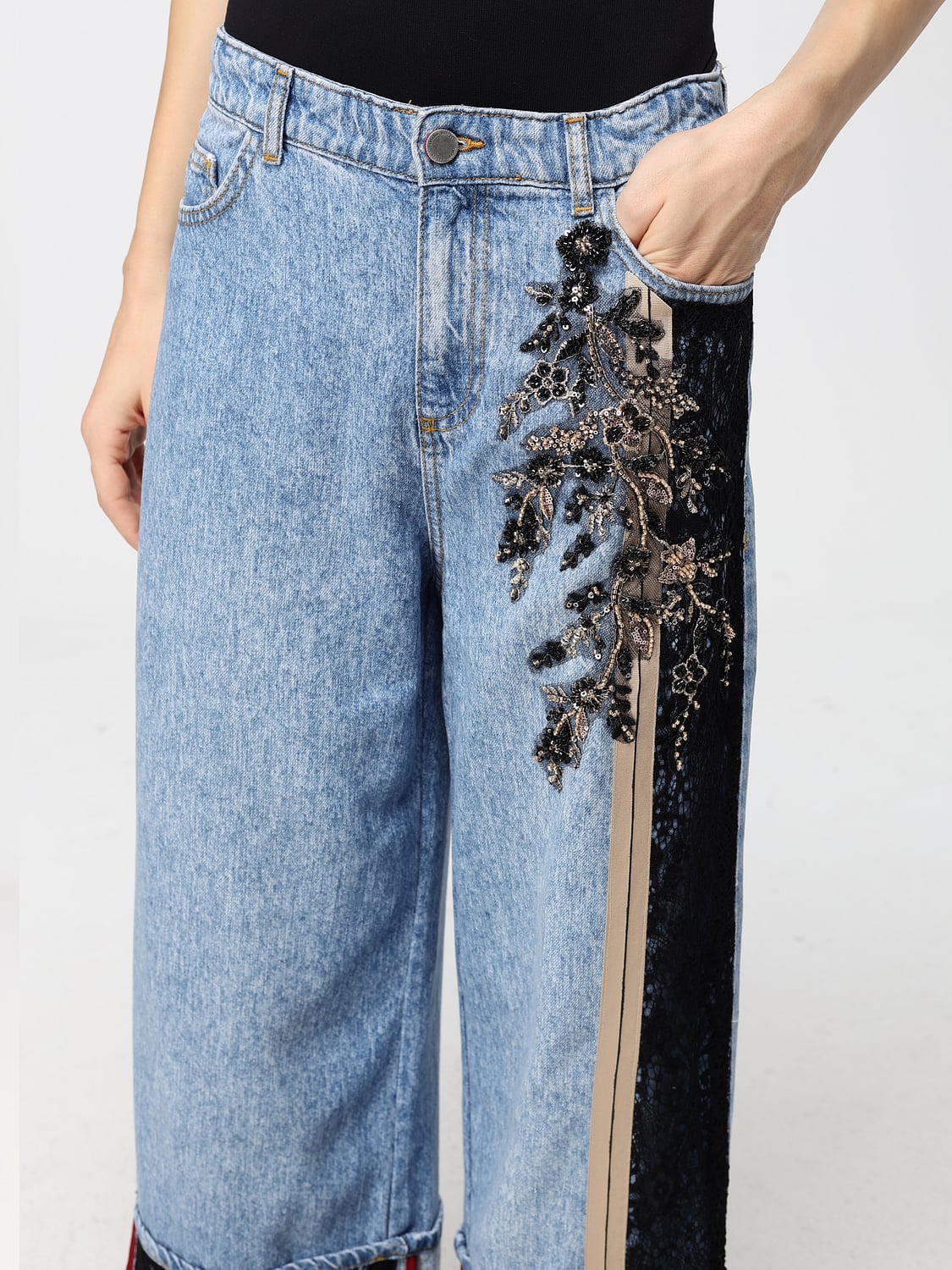ANTONIO MARRAS JEANS: Jeans damen Antonio Marras, Blau - Img 4