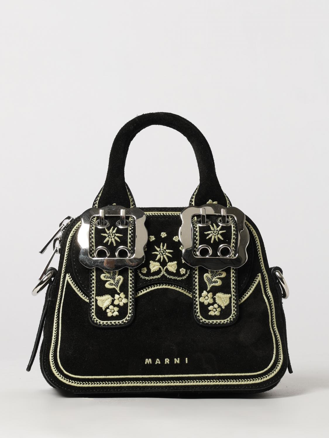 MARNI BORSA MINI: Borsa mini donna Marni, Nero - Img 1