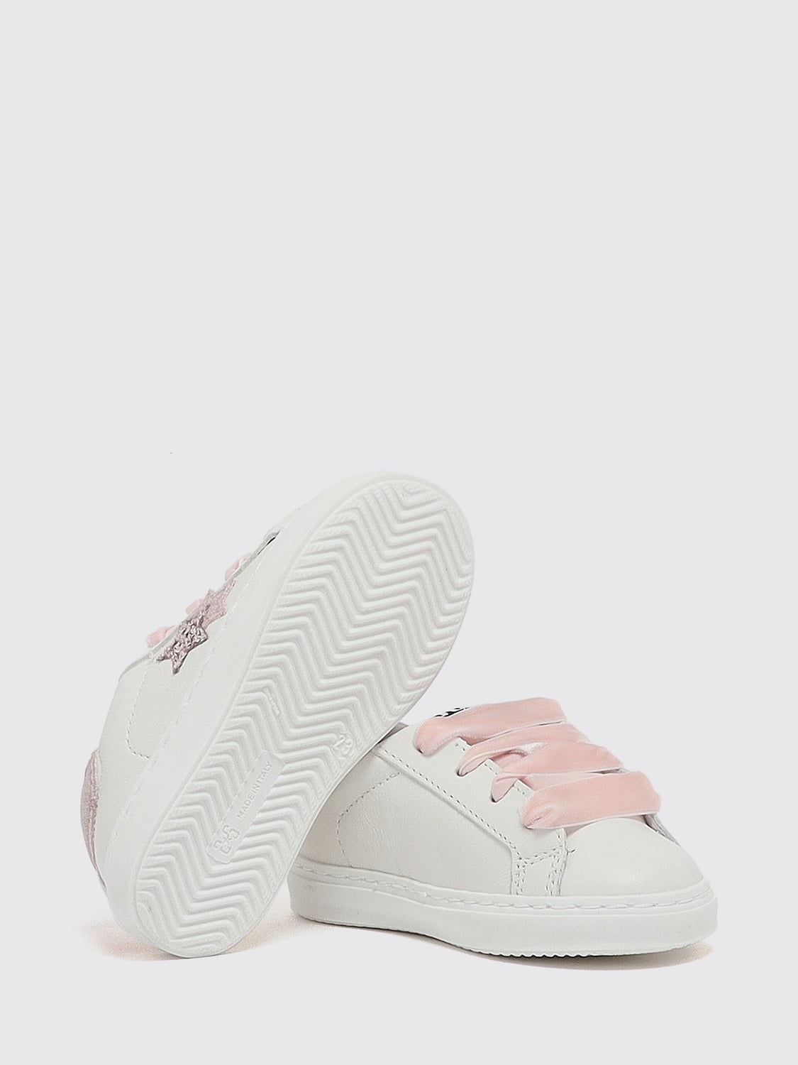 2 STAR BASKETS: Baskets enfant 2 Star, Blanc - Img 5
