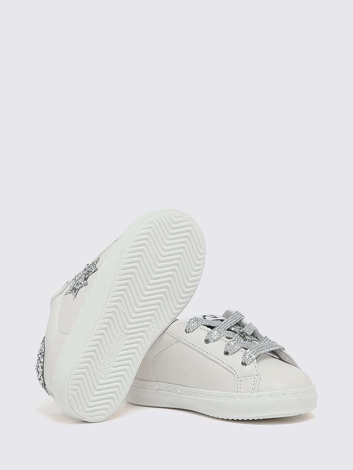 2 STAR BASKETS: Baskets enfant 2 Star, Blanc - Img 5