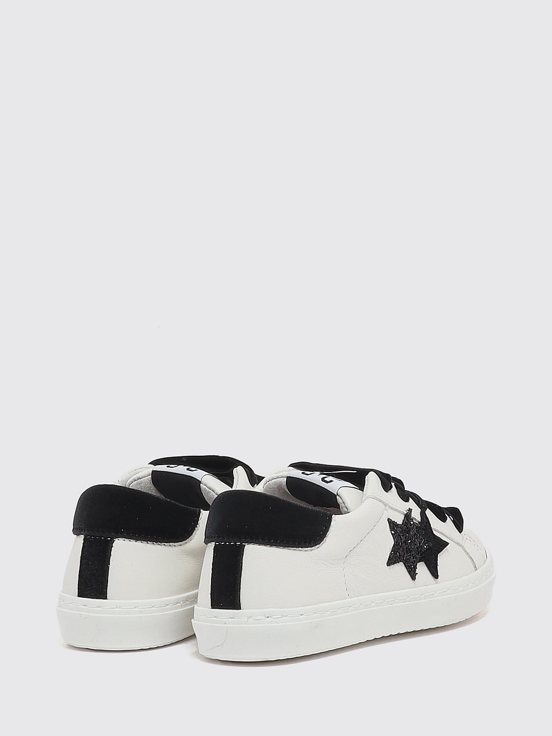 2 STAR BASKETS: Baskets enfant 2 Star, Blanc - Img 3