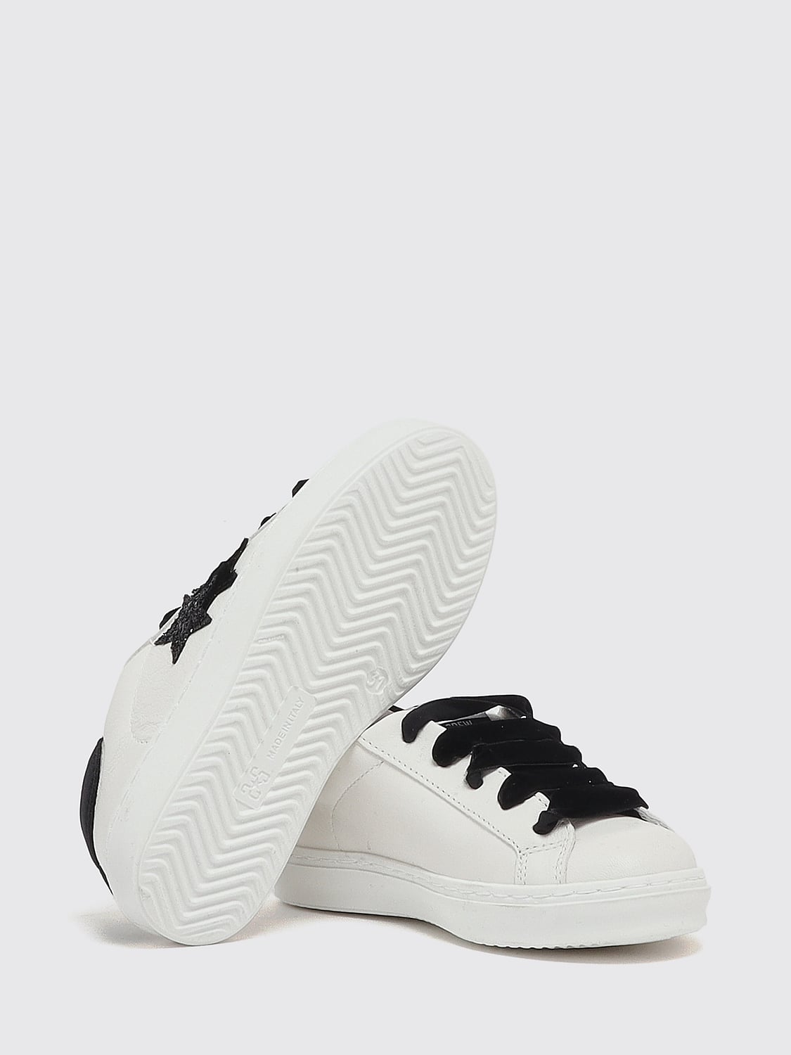 2 STAR BASKETS: Baskets enfant 2 Star, Blanc - Img 4