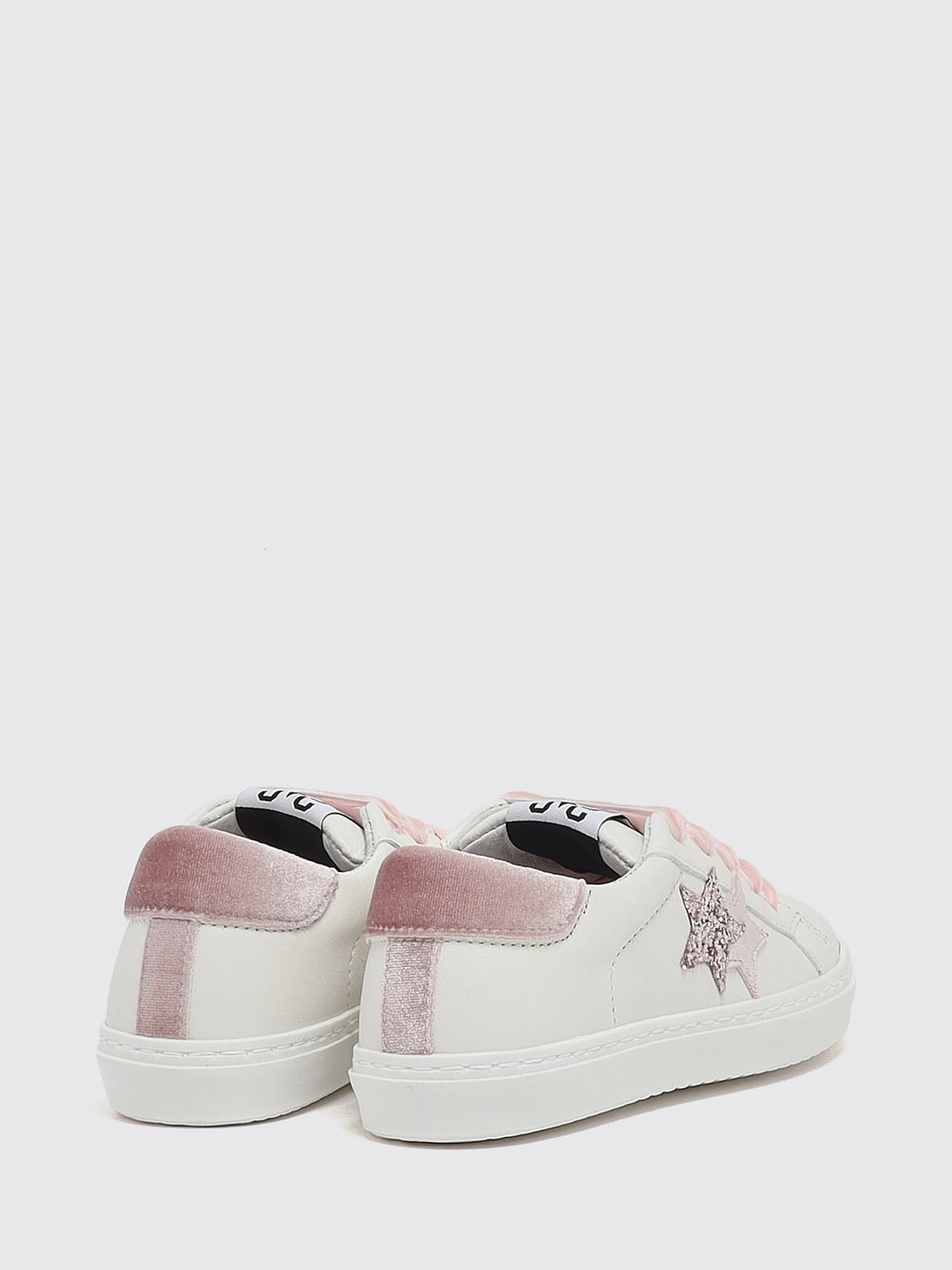 2 STAR BASKETS: Baskets enfant 2 Star, Blanc - Img 3
