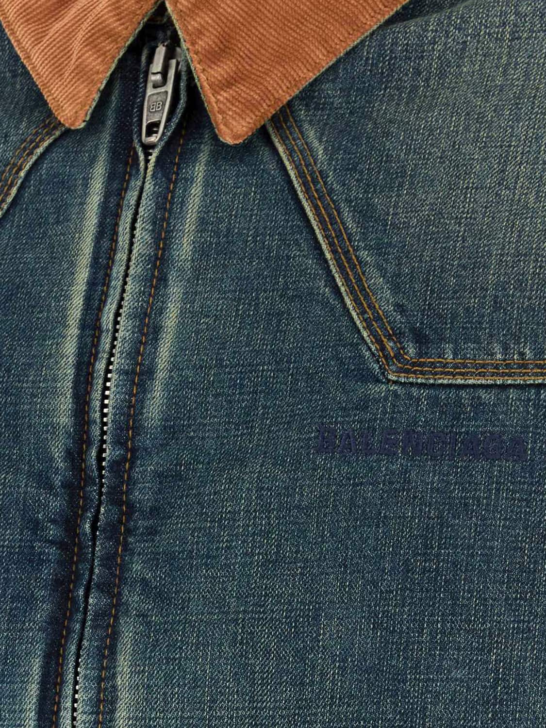 BALENCIAGA JACKET: Jacket men Balenciaga, Blue - Img 4