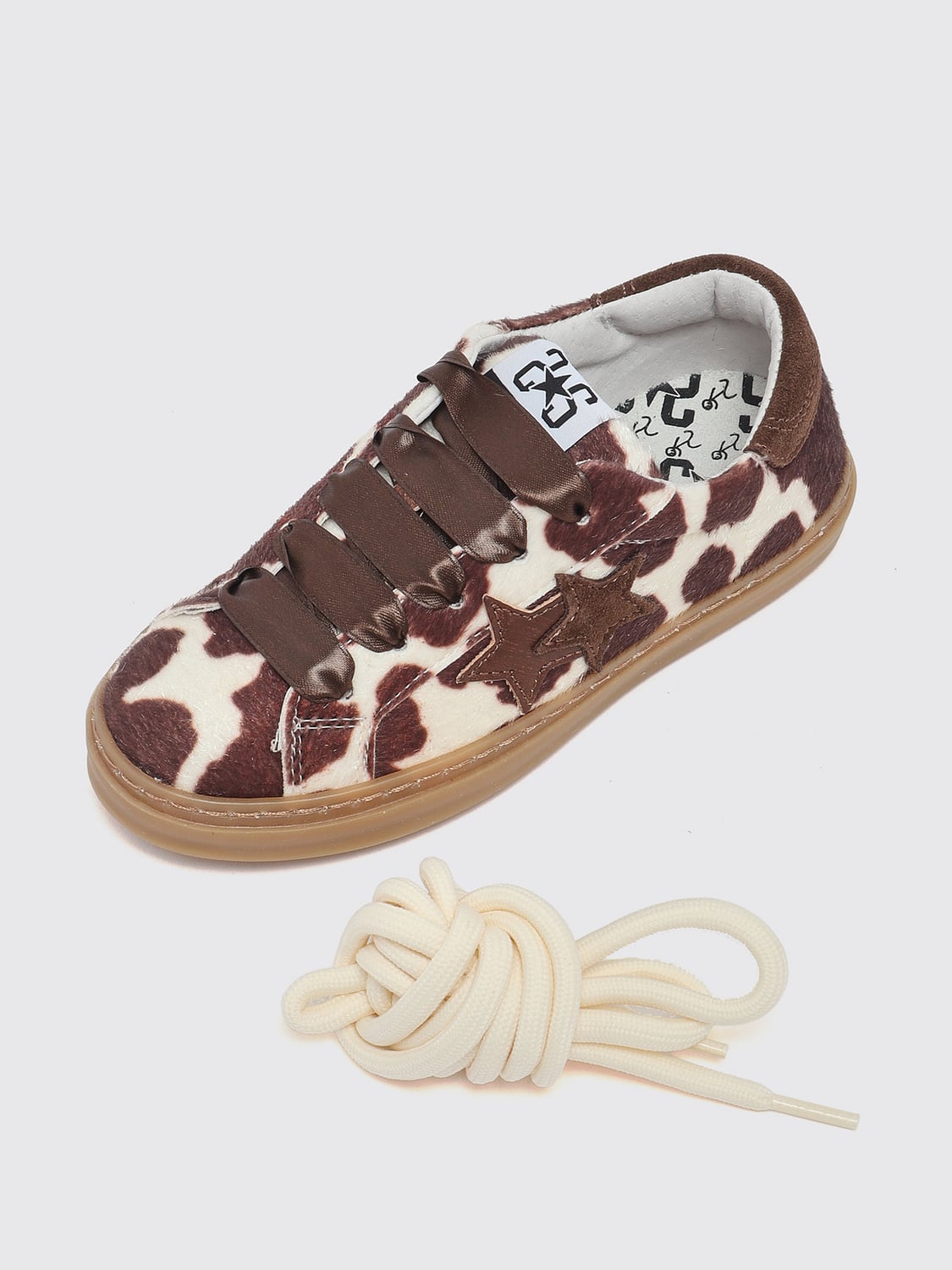 2 STAR SNEAKERS: Sneakers bambino 2 Star, Marrone - Img 5