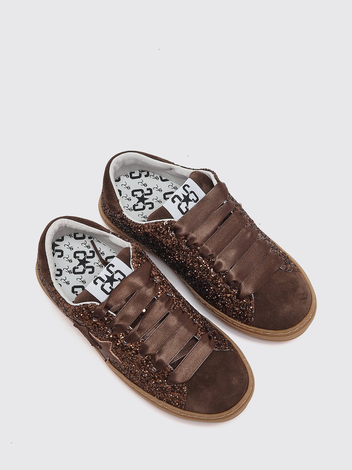 2 STAR SNEAKERS: Sneakers bambino 2 Star, Marrone - Img 2