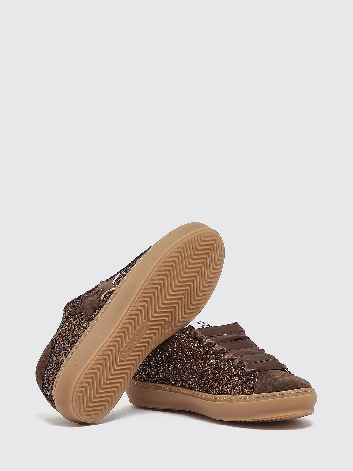 2 STAR SNEAKERS: Sneakers bambino 2 Star, Marrone - Img 4