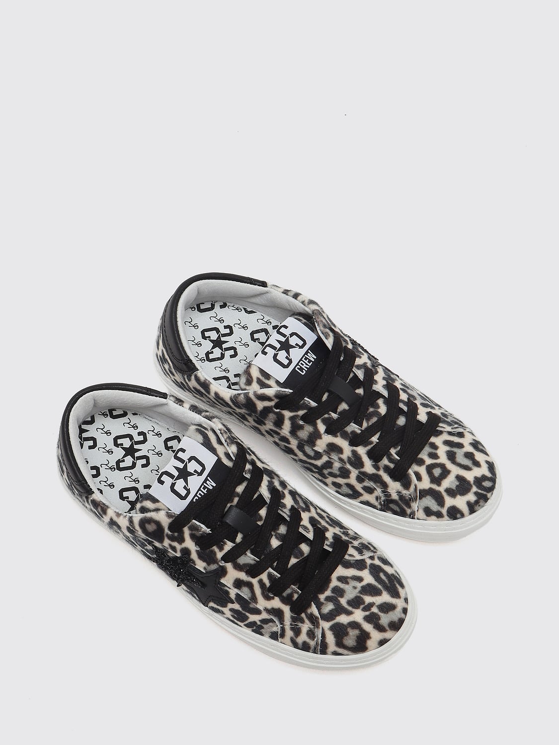2 STAR BASKETS: Baskets enfant 2 Star, Noir - Img 2