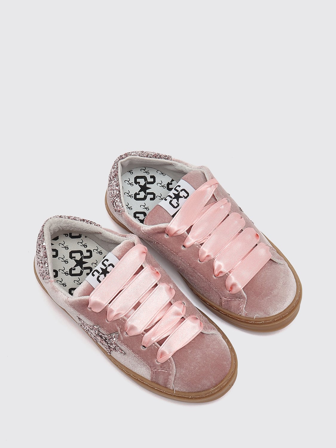2 STAR BASKETS: Baskets enfant 2 Star, Rose - Img 2