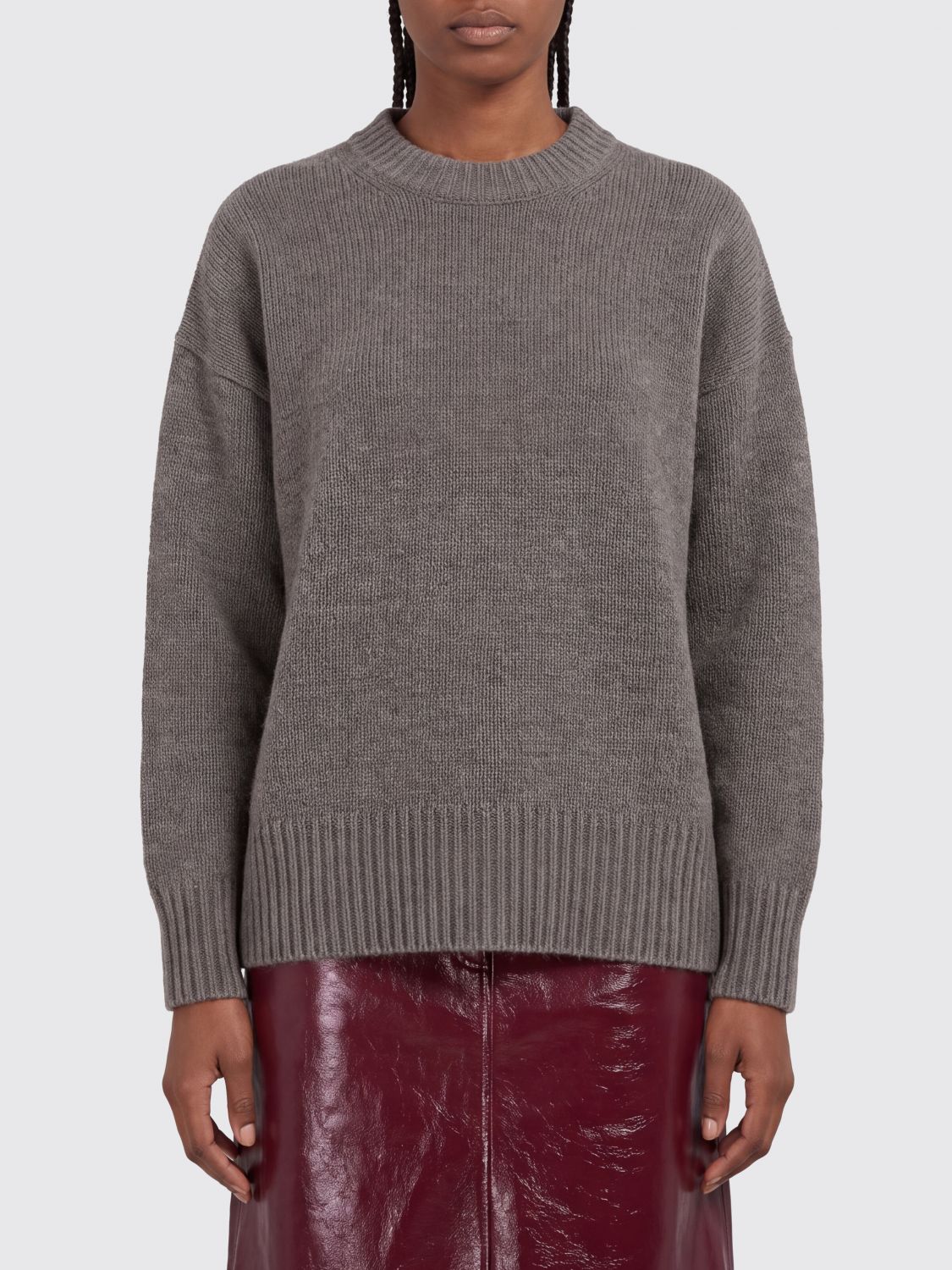 CO PULL: Pull femme Co, Taupe - Img 1