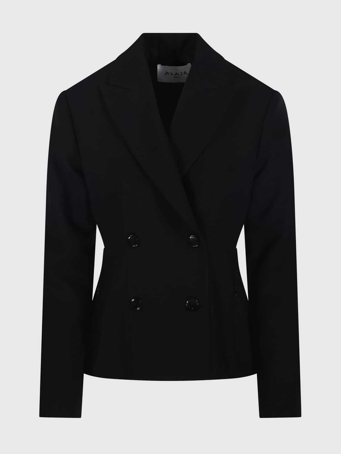 ALAÏA JACKET: Jacket woman AlaÏa, Black - Img 1