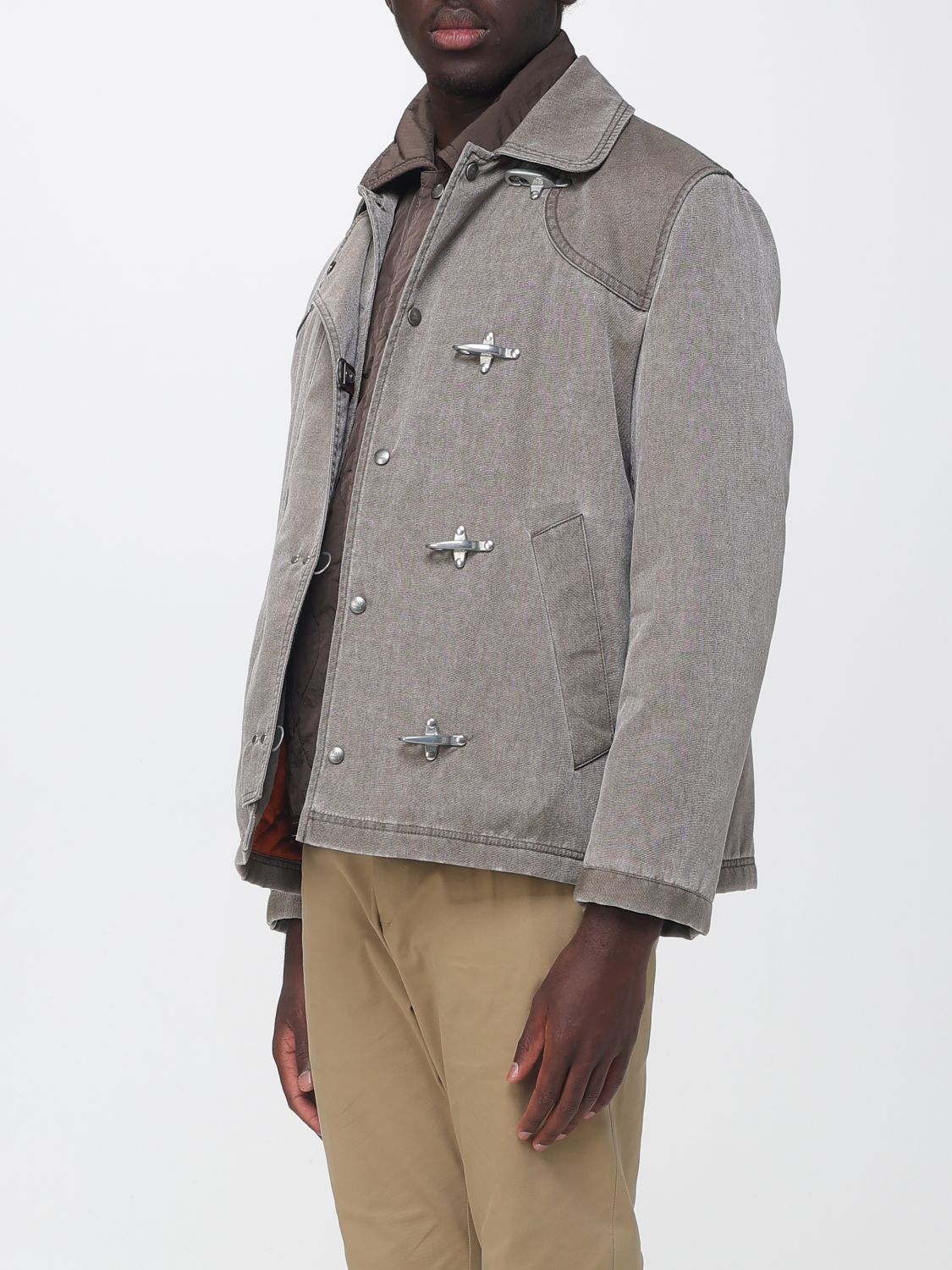 FAY JACKET: Jacket men Fay, Beige - Img 3
