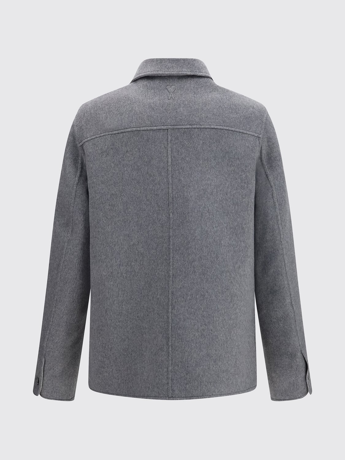 AMI PARIS COAT: Coat men Ami Paris, Grey - Img 3