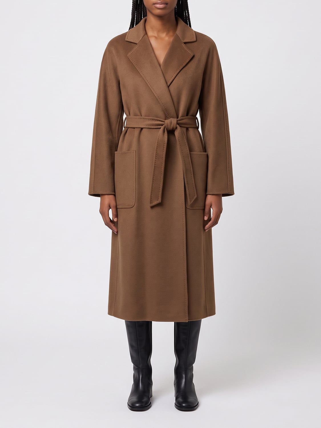 MAX MARA CAPPOTTO: Cappotto donna Max Mara, Marrone - Img 1