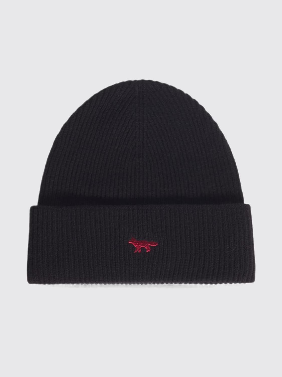 MAISON KITSUNÉ HAT: Hat men Maison KitsunÉ, Black - Img 1