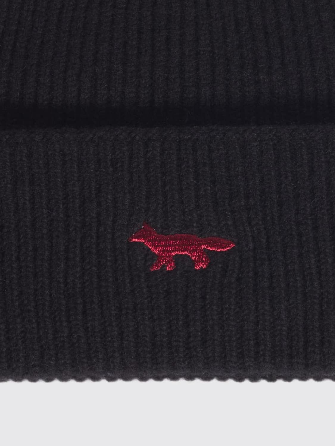 MAISON KITSUNÉ HAT: Hat men Maison KitsunÉ, Black - Img 2