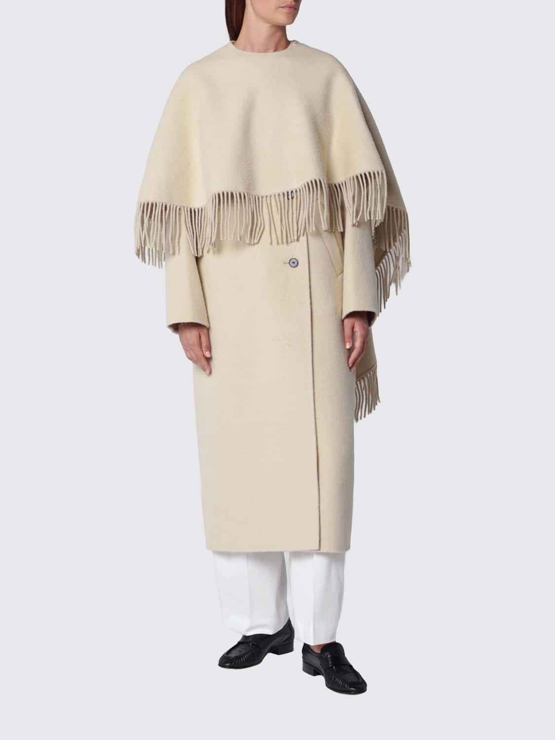 ROHE COAT: Jacket woman Rohe, White - Img 1