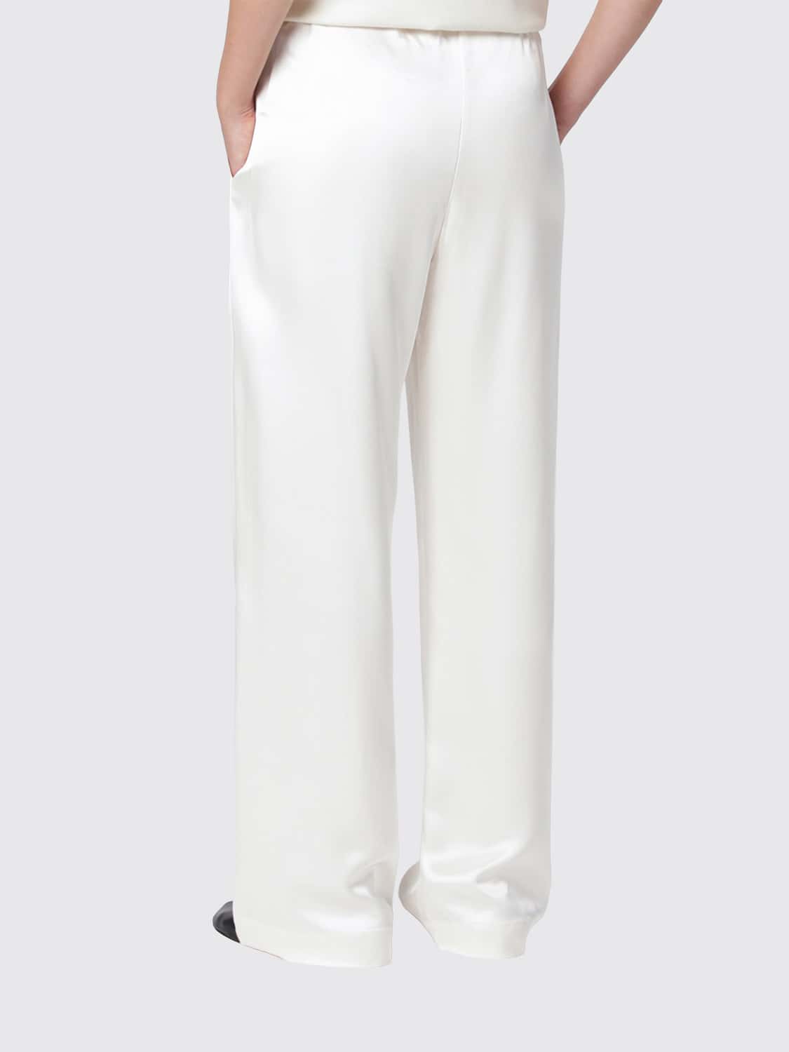 ROHE PANTS: Pants woman Rohe, White - Img 2