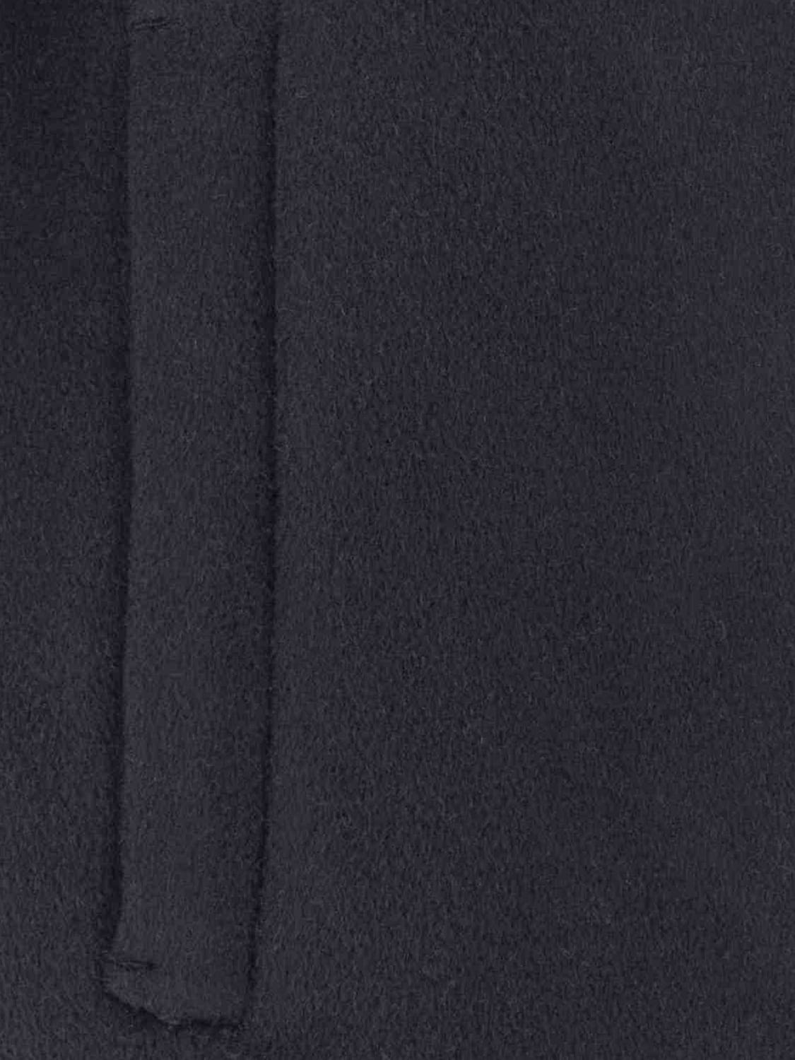 SOEUR CAPPOTTO: Cappotto lungo a vestaglia Soeur in misto lana con cintura, Blue Navy - Img 4