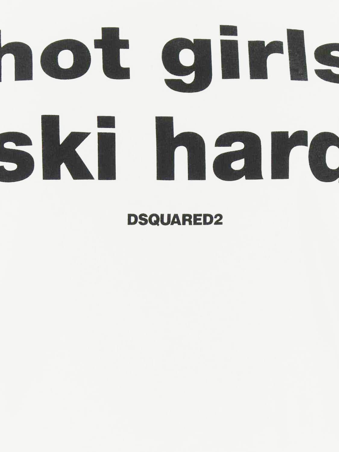 DSQUARED2 CAMISETA: Camiseta mujer Dsquared2, Blanco - Img 4