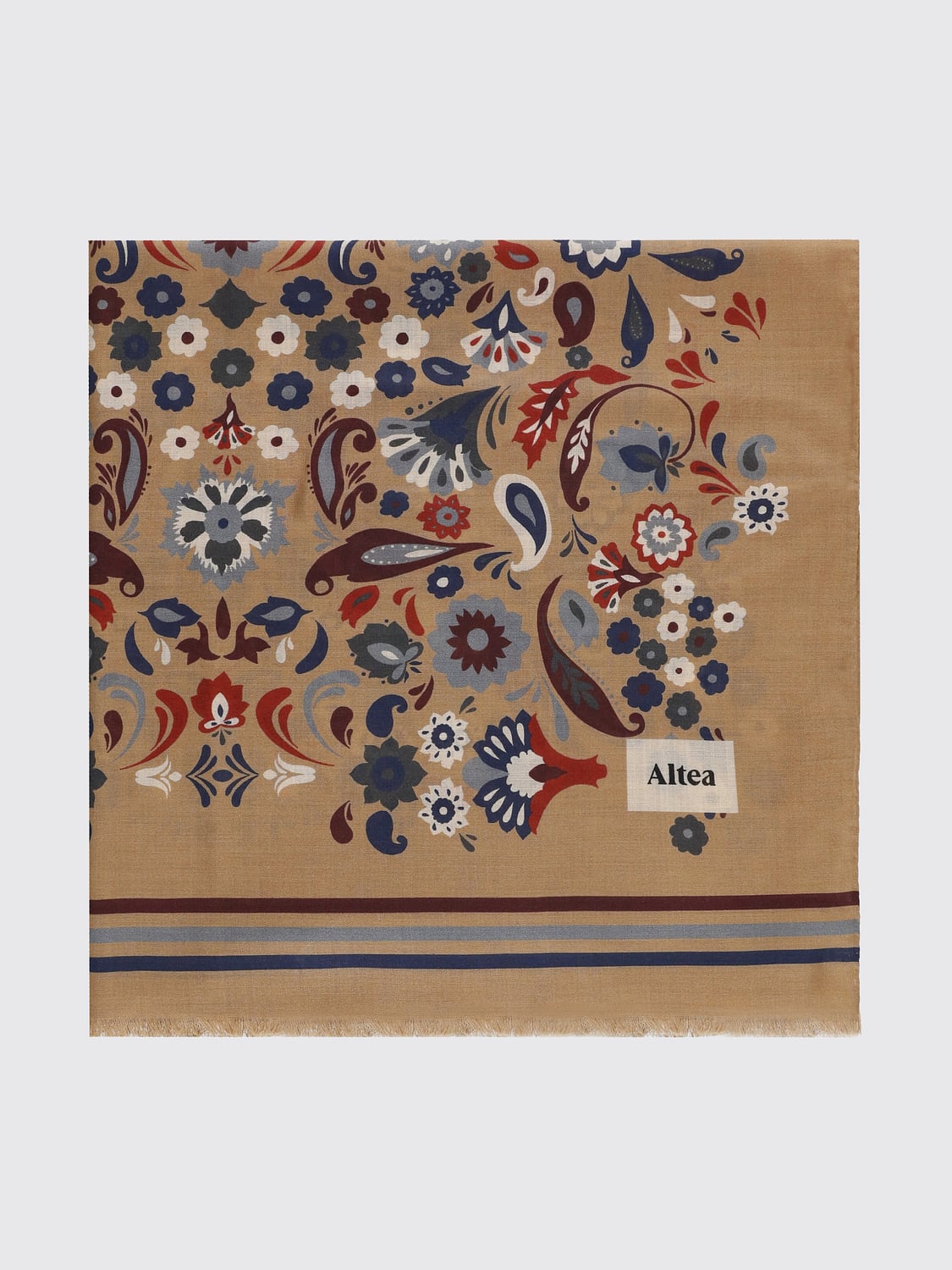 ALTEA NECK SCARF: Scarf men Altea, Brown - Img 1