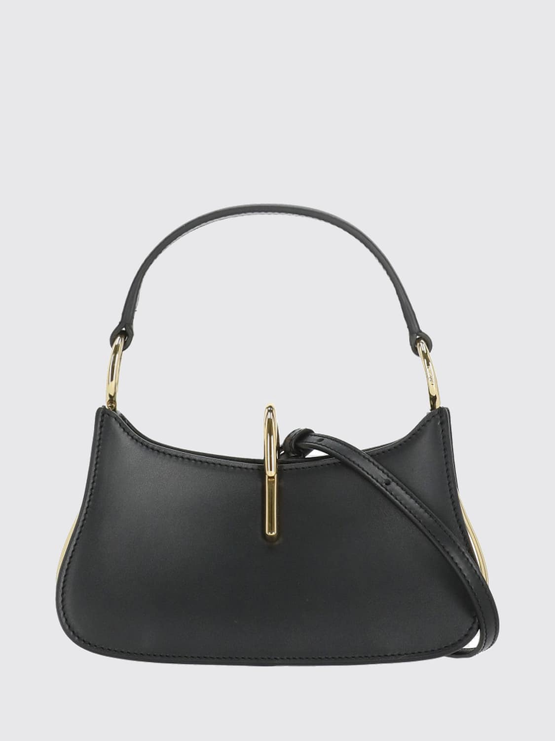 RABANNE BORSA A SPALLA: Borsa a spalla donna Rabanne, Nero - Img 1