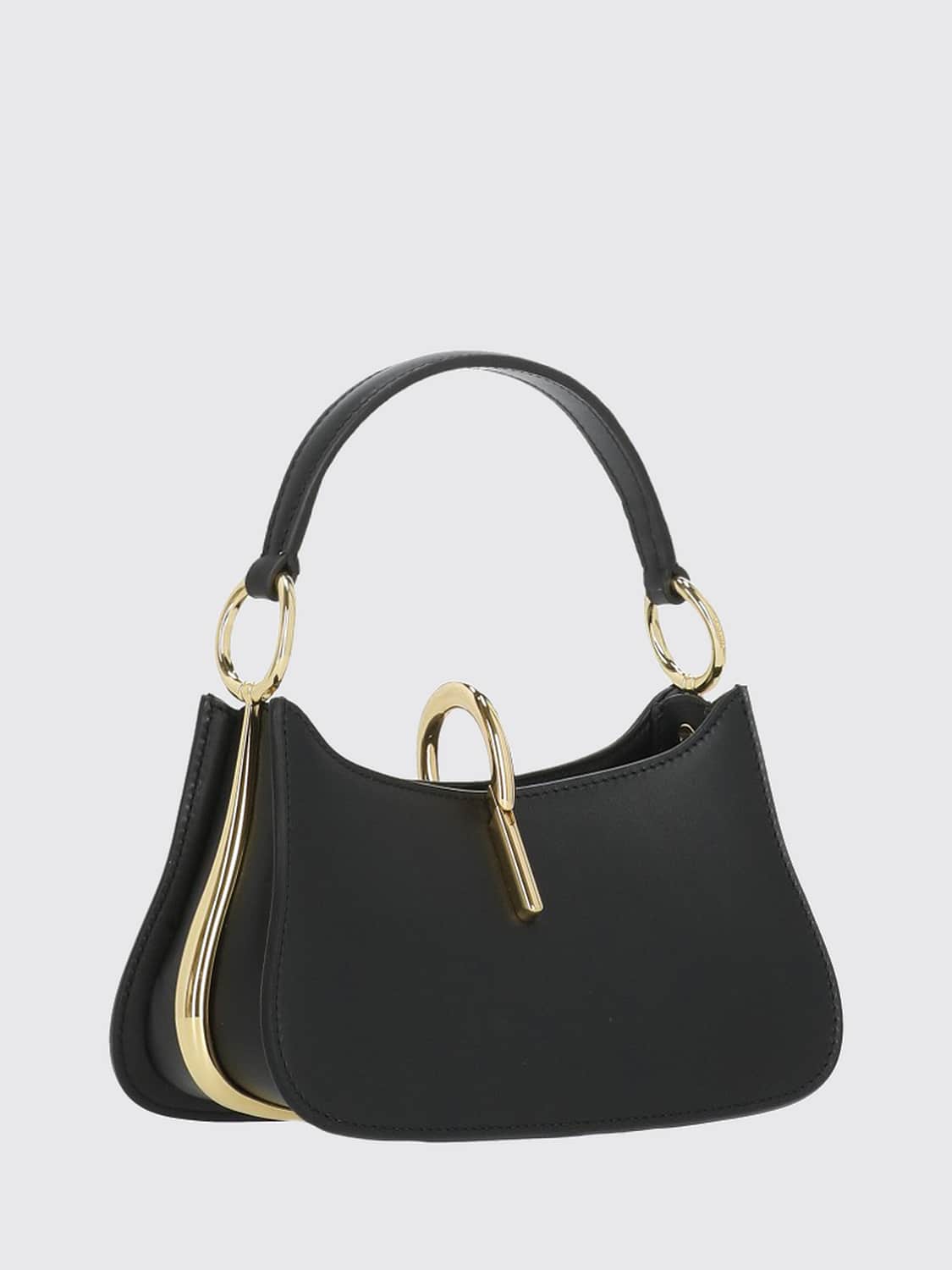RABANNE BORSA A SPALLA: Borsa a spalla donna Rabanne, Nero - Img 3