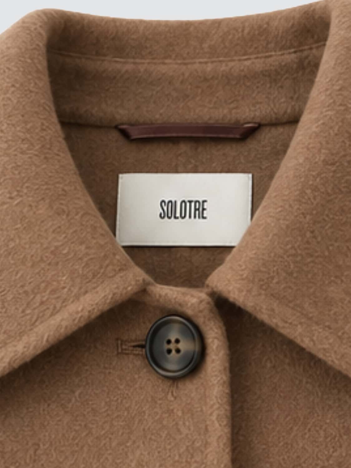 SOLOTRE CAPPOTTO: Cappotto donna Solotre, Cammello - Img 4