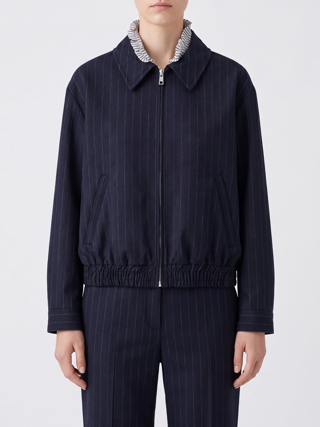 SOLOTRE GIACCA: Giacca donna Solotre, Blue Navy - Img 1