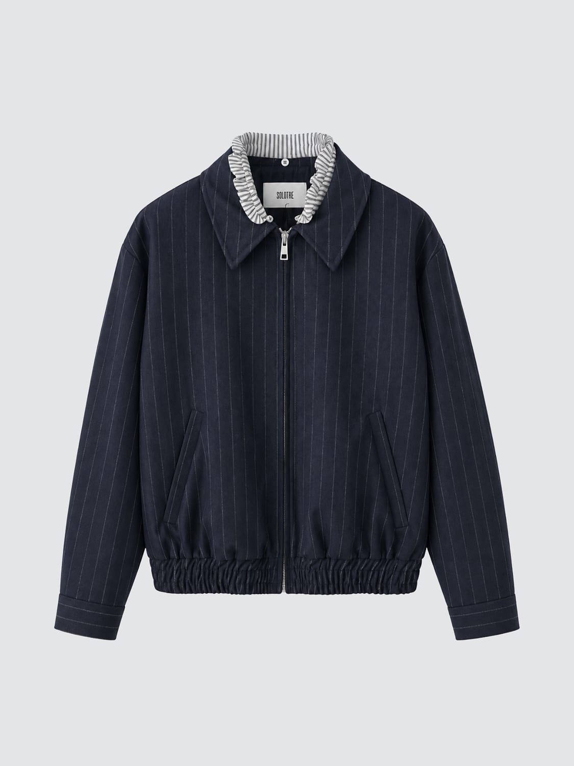SOLOTRE GIACCA: Giacca donna Solotre, Blue Navy - Img 2