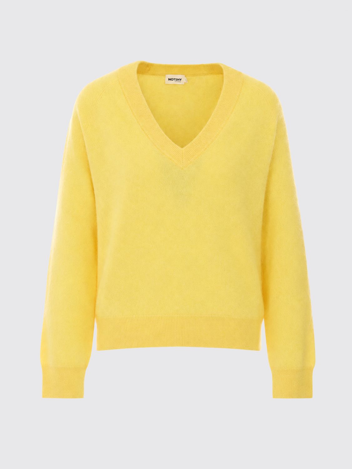 NOT SHY PULLOVER: Pullover damen Not Shy, Gelb - Img 2