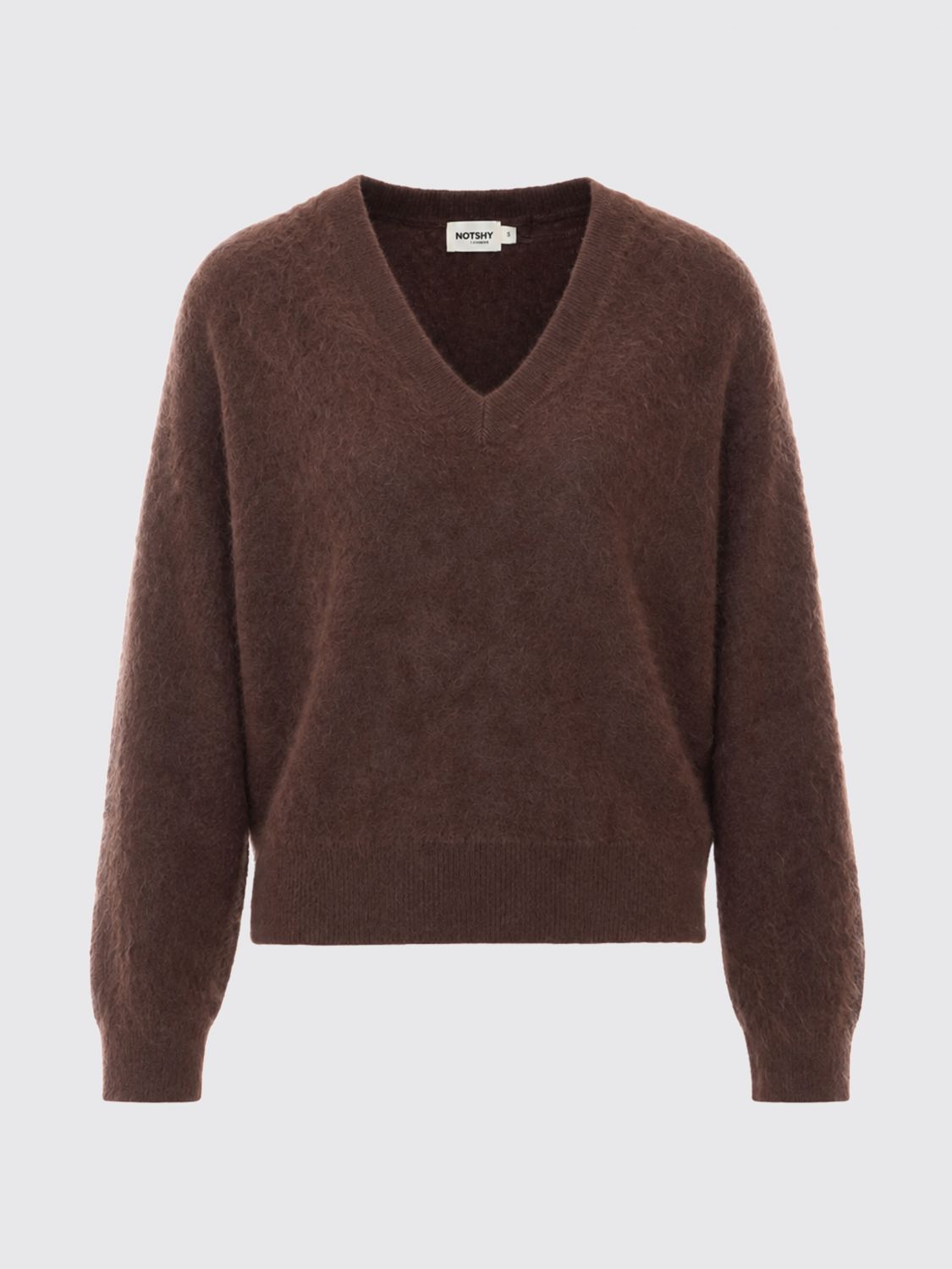NOT SHY PULLOVER: Pullover damen Not Shy, Braun - Img 2