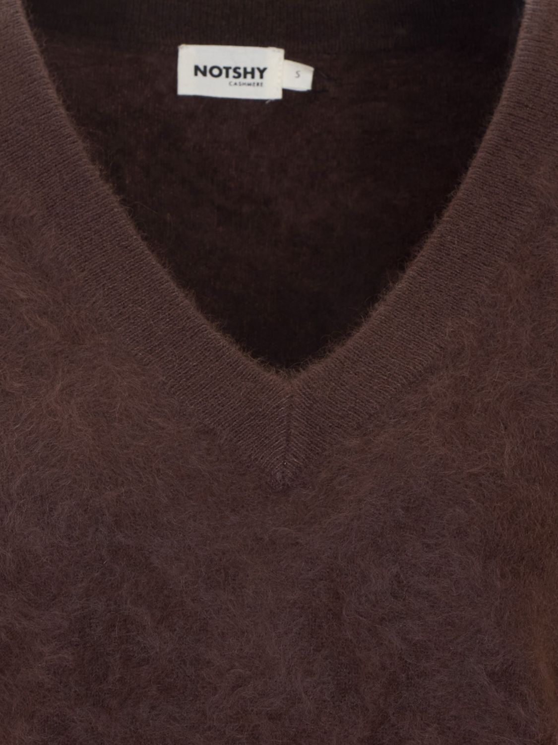 NOT SHY PULLOVER: Pullover damen Not Shy, Braun - Img 4