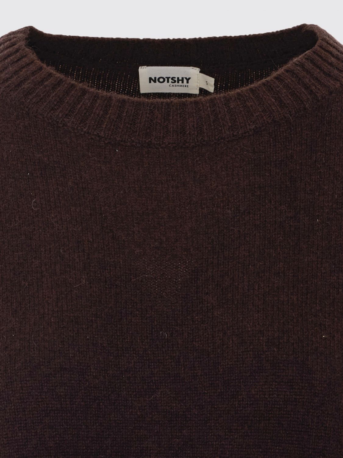 NOT SHY PULLOVER: Pullover damen Not Shy, Braun - Img 4