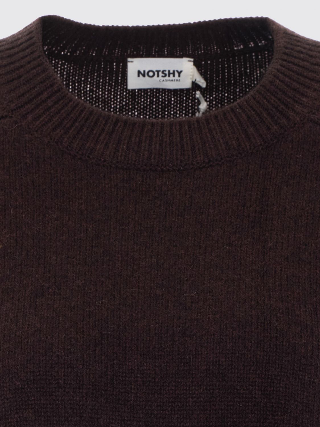 NOT SHY PULLOVER: Pullover damen Not Shy, Braun - Img 4