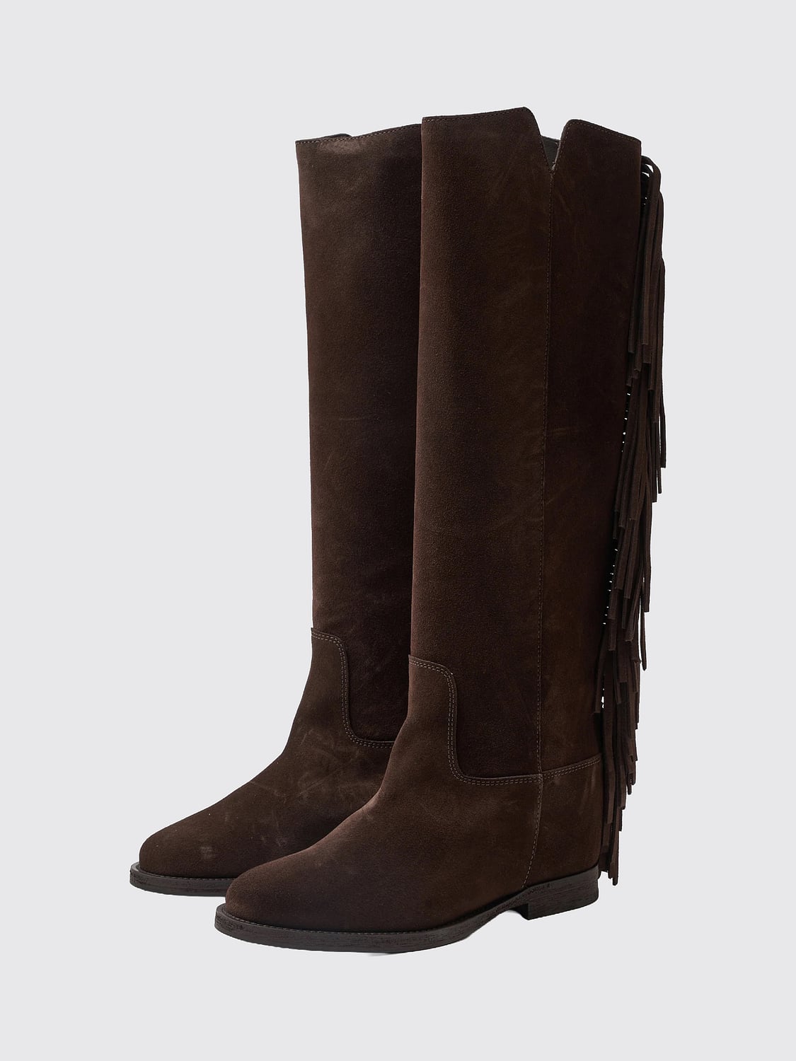 VIA ROMA 15 BOTAS: Botas mujer Via Roma 15, Marrón Oscuro - Img 2