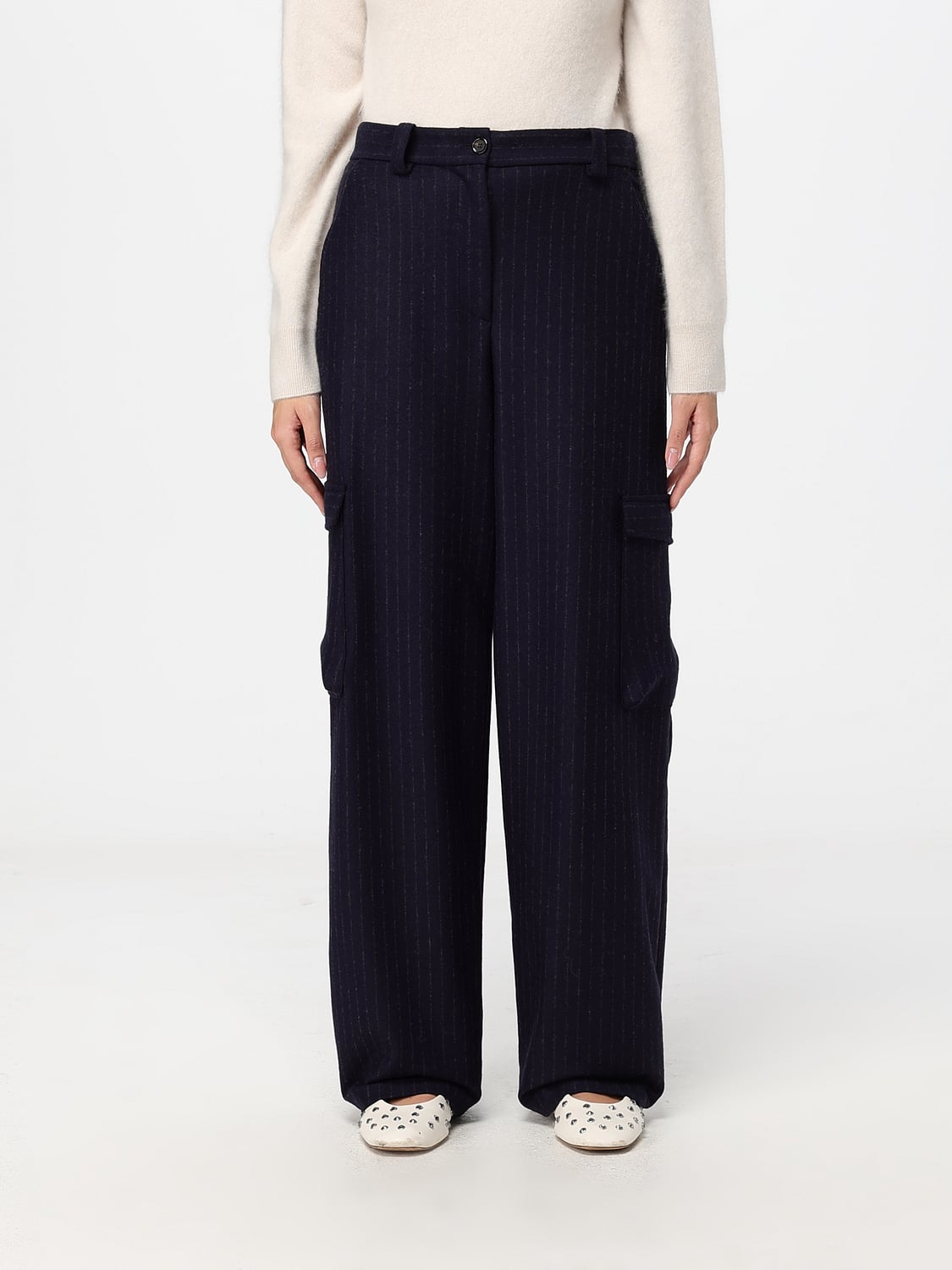 PINKO HOSE: Hose damen Pinko, Navy - Img 1