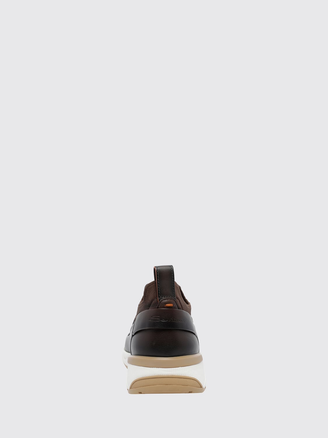 SANTONI SNEAKERS: Sneakers men Santoni, Brown - Img 3