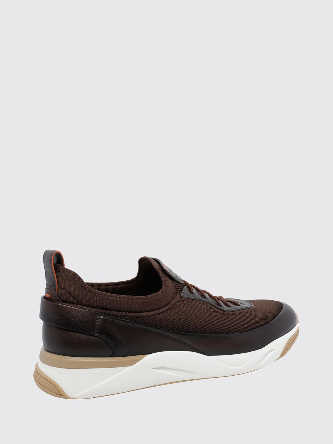 SANTONI SNEAKERS: Sneakers men Santoni, Brown - Img 4