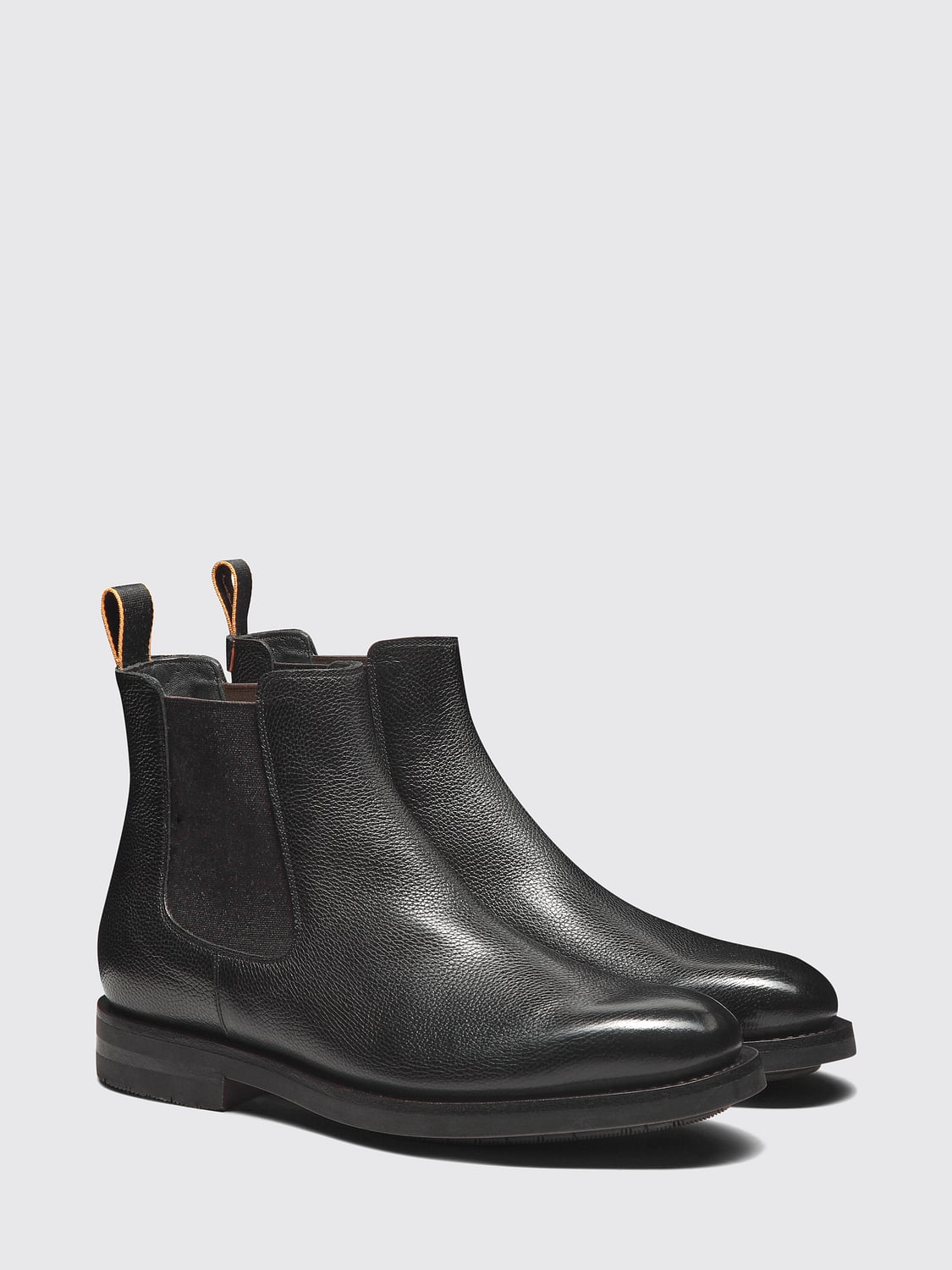 SANTONI STIVALETTI: Stivaletti uomo Santoni, Nero - Img 2