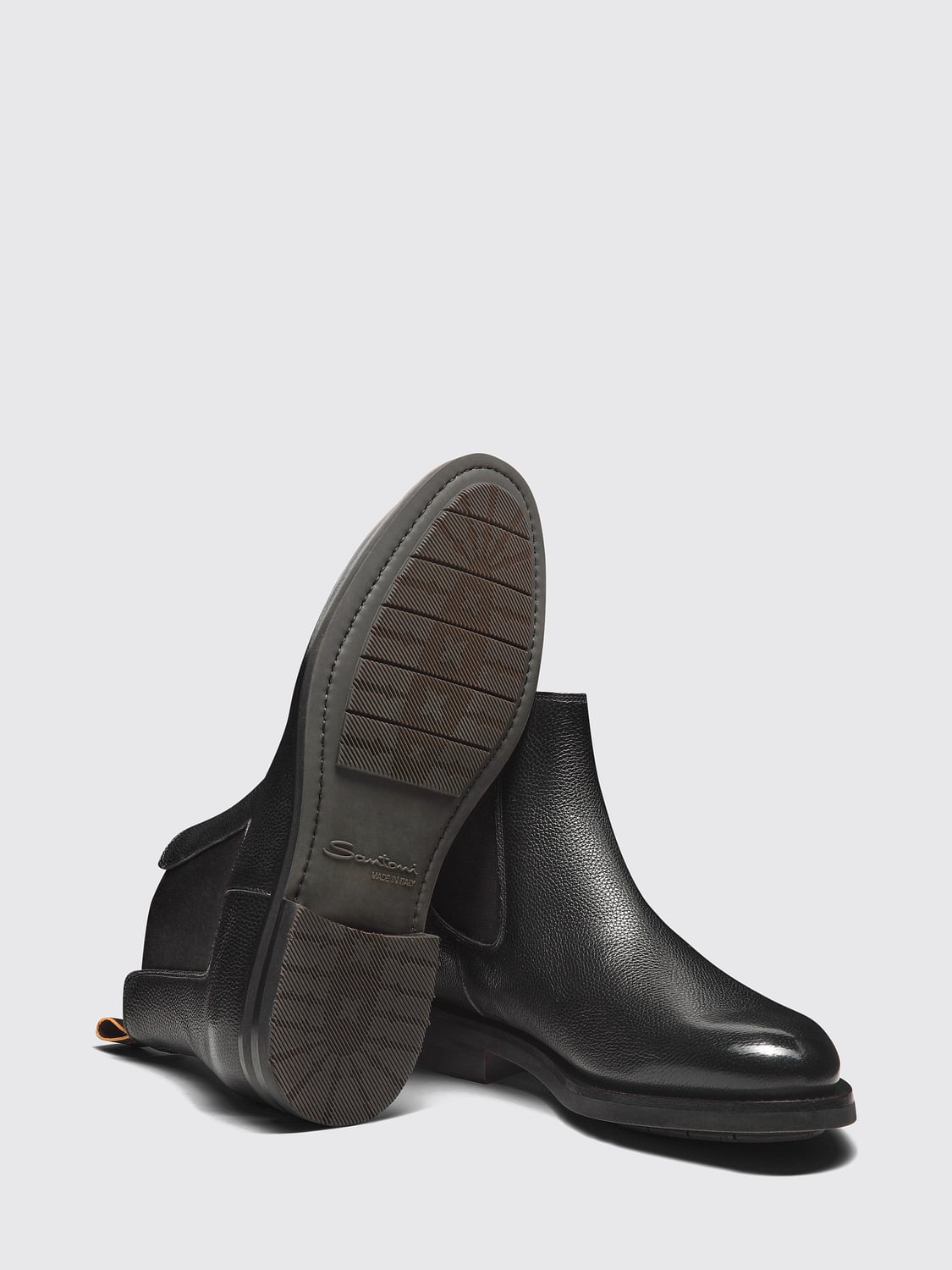 SANTONI STIVALETTI: Stivaletti uomo Santoni, Nero - Img 4