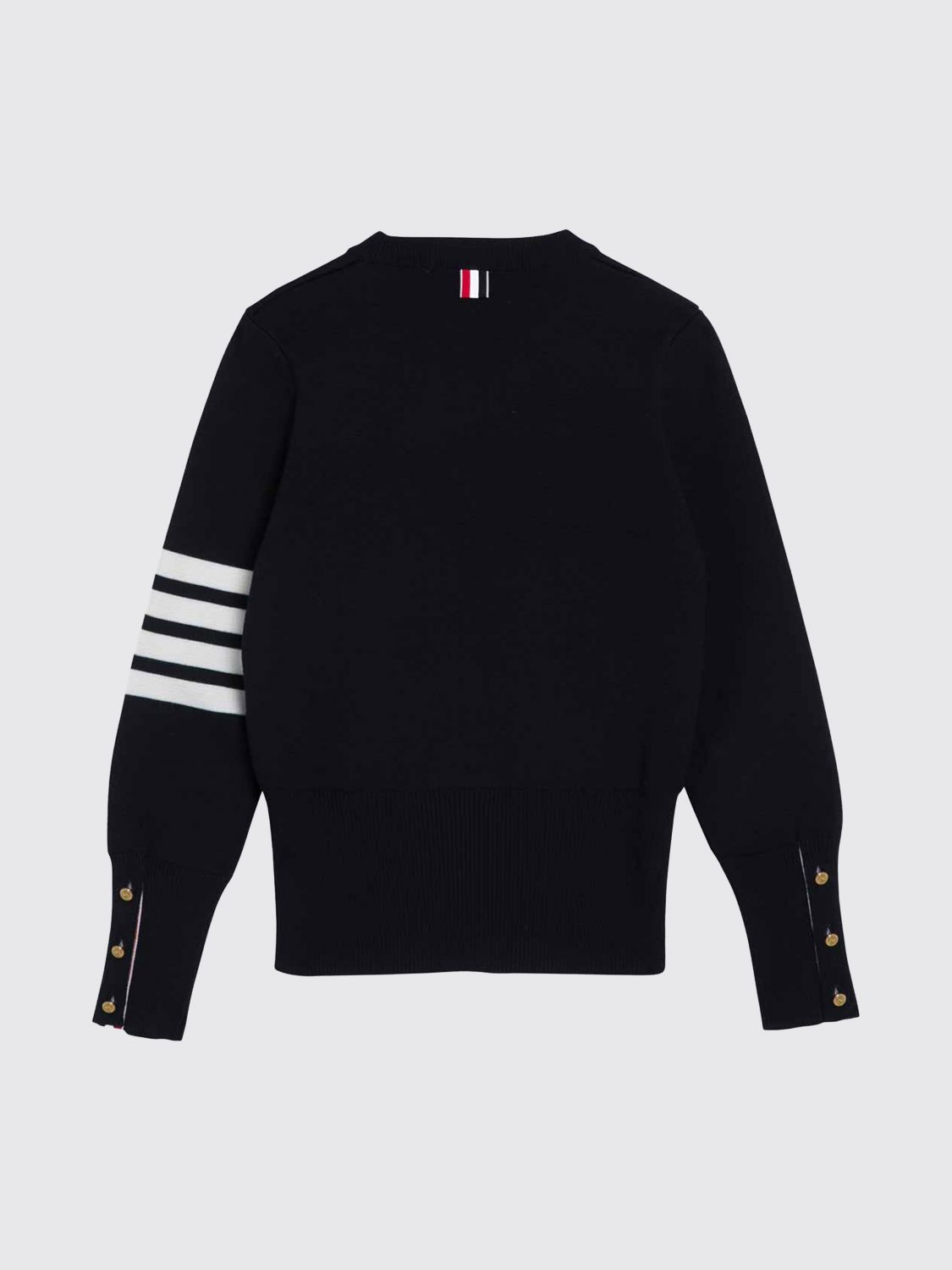 THOM BROWNE PULL: Pull femme Thom Browne, Bleu - Img 3